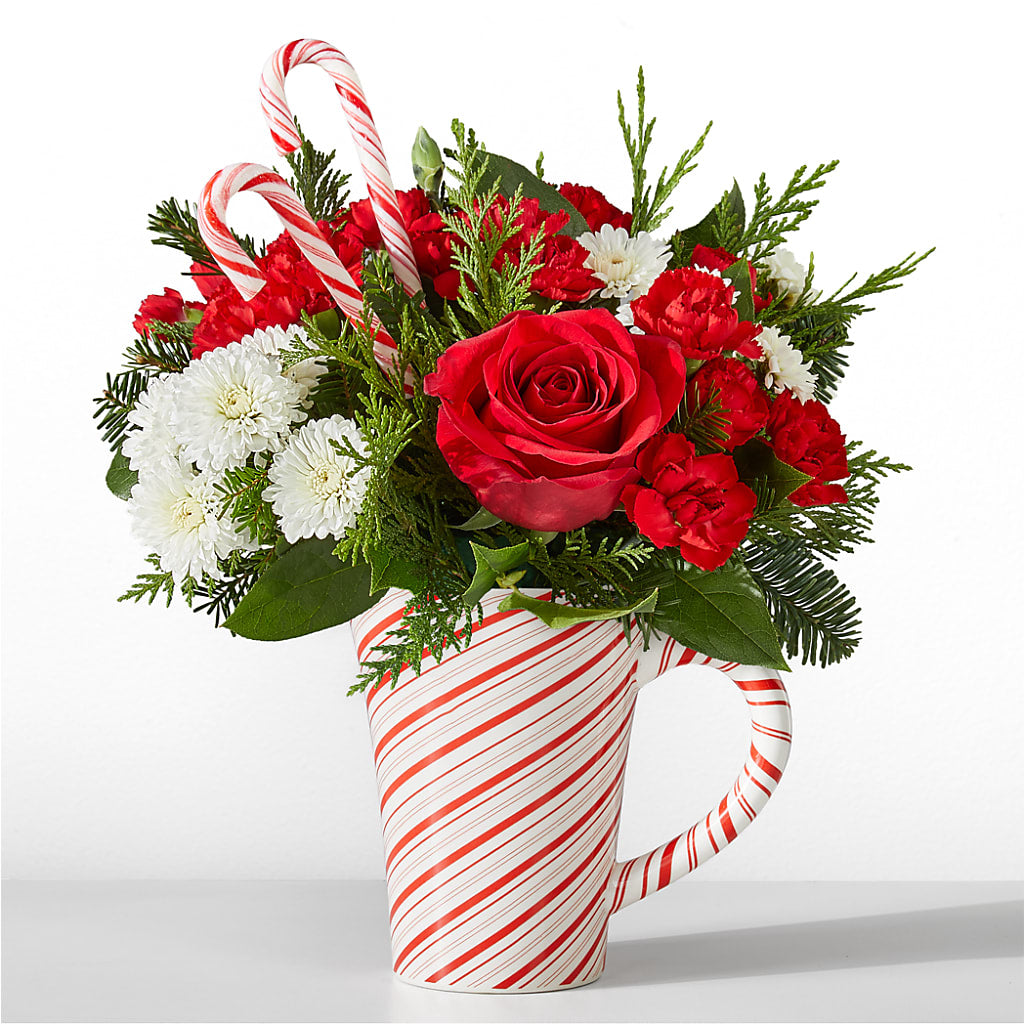 Peppermint Swirl Mug – Raleighflowerexpress Llc, Holly Springs NC