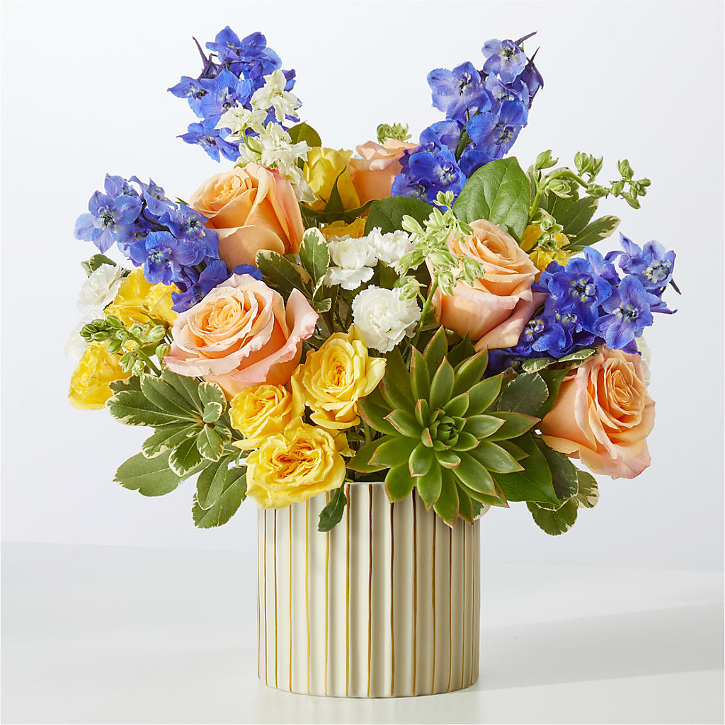 Cobalt Reverie Bouquet – Raleighflowerexpress Llc, Holly Springs NC