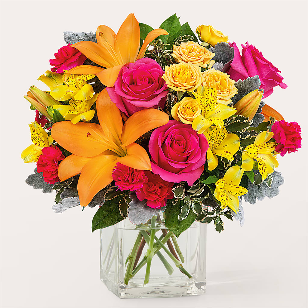 To the Tropics Bouquet – Raleighflowerexpress Llc, Holly Springs NC