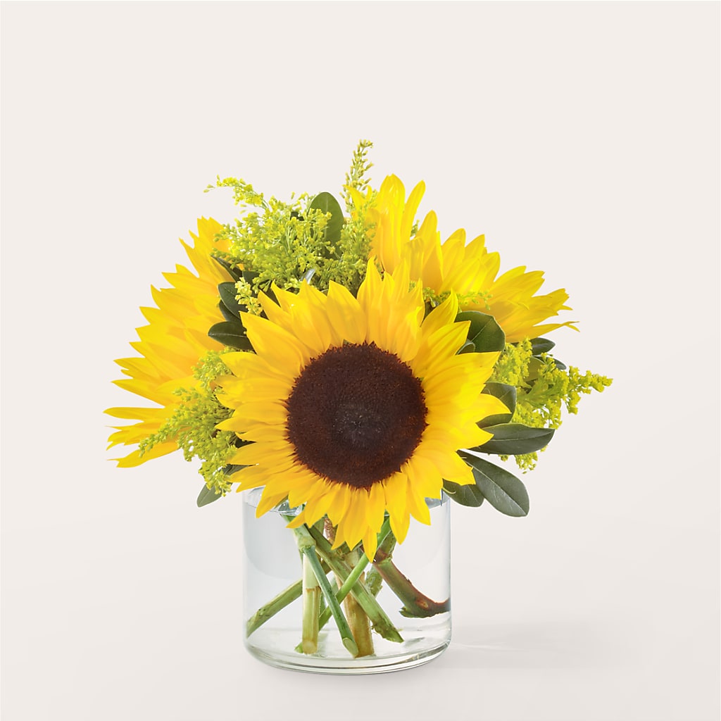 Beaming Sunflower Bouquet – Raleighflowerexpress Llc, Holly Springs NC