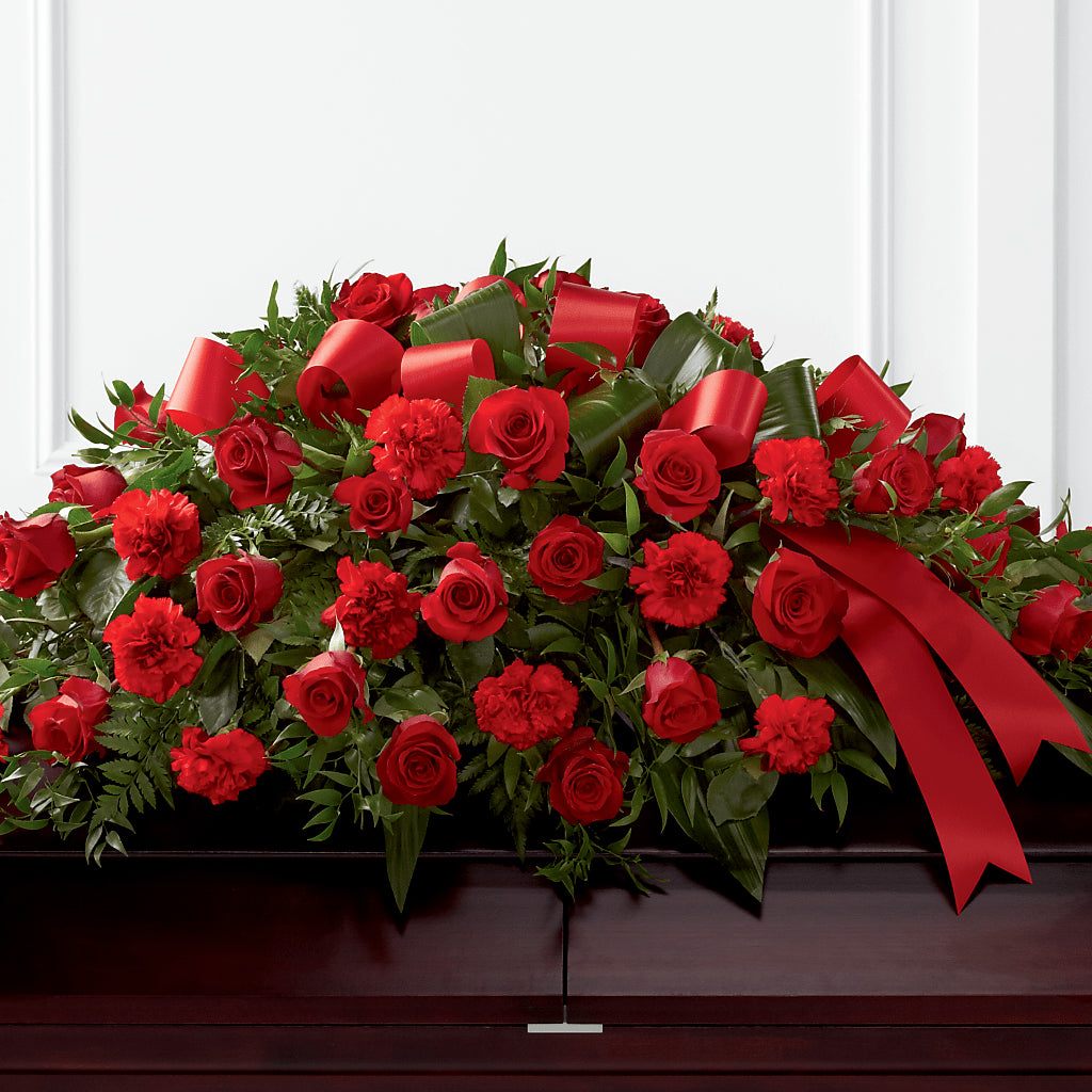 Tribute of Life Casket Spray – Raleighflowerexpress Llc, Holly Springs NC