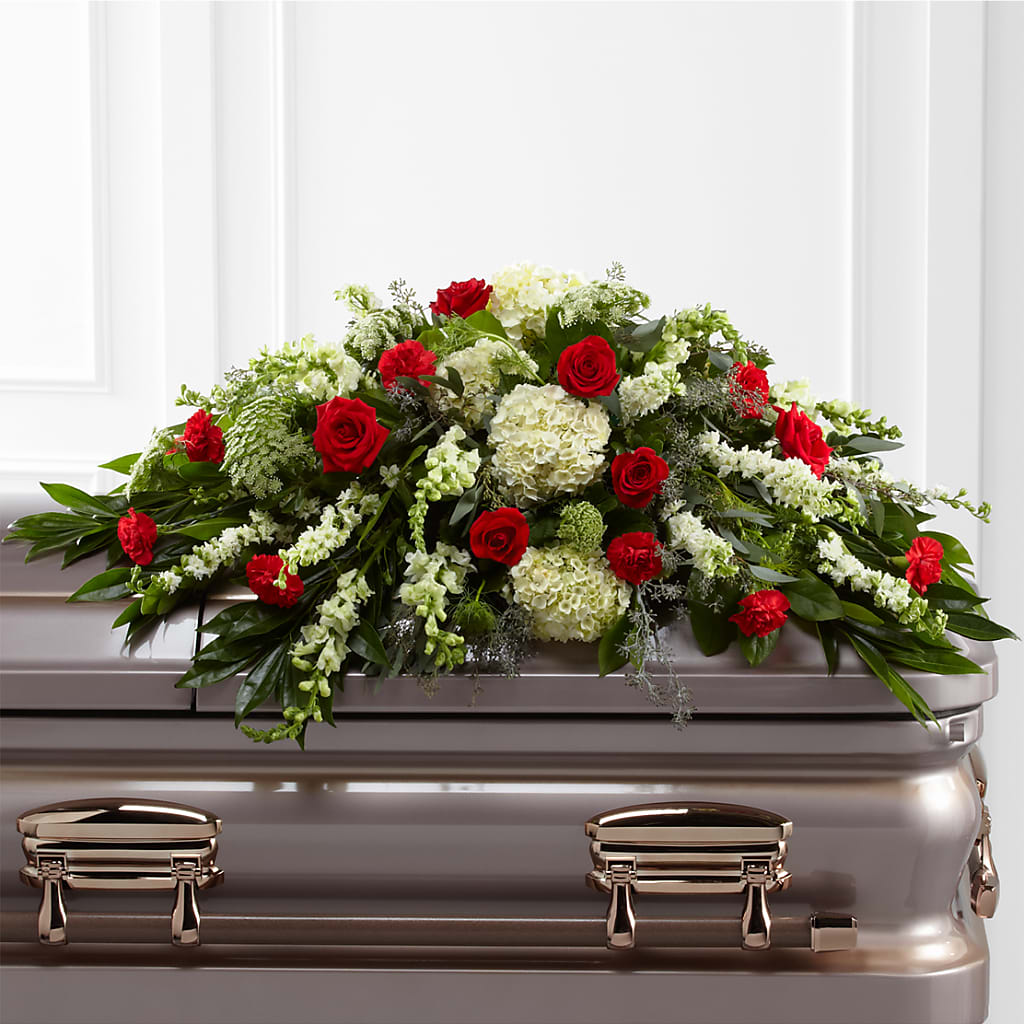 Sincerity Casket Spray – Raleighflowerexpress Llc, Holly Springs NC