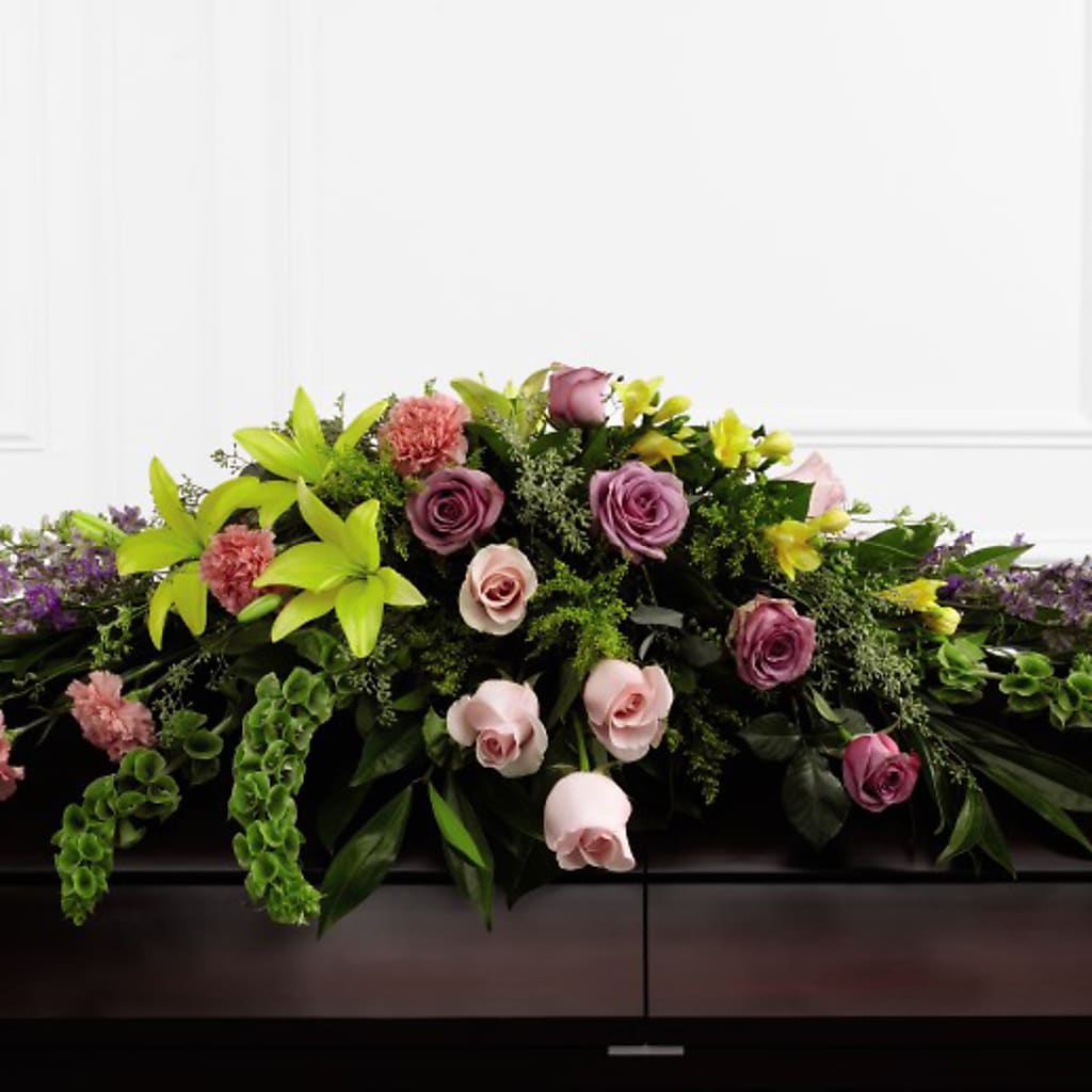 Forever Beloved Casket Spray – Raleighflowerexpress Llc, Holly Springs NC