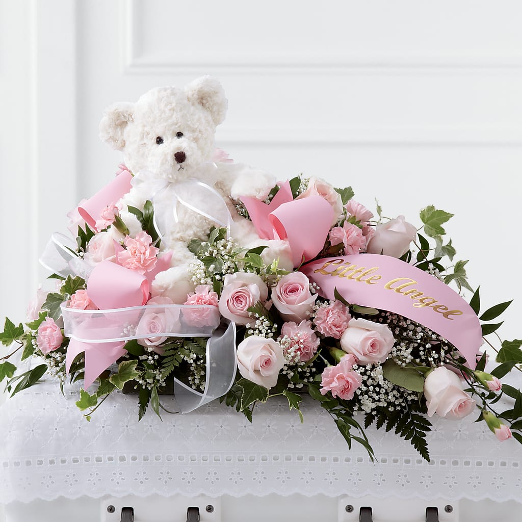 Touch of Sympathy Casket Spray – Raleighflowerexpress Llc, Holly Springs NC