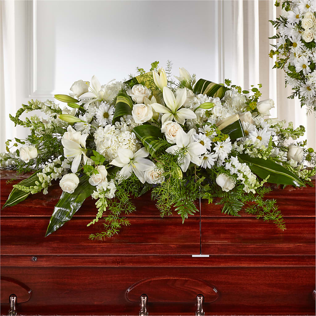 Abundance Casket Spray – Raleighflowerexpress Llc, Holly Springs NC