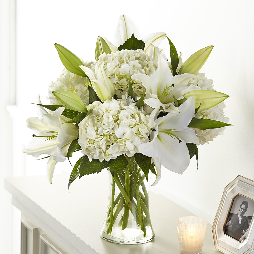 Compassionate Lily Bouquet – Raleighflowerexpress Llc, Holly Springs NC