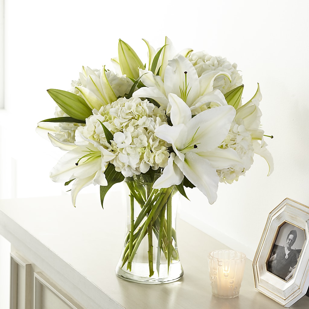 Compassionate Lily Bouquet – Raleighflowerexpress Llc, Holly Springs NC