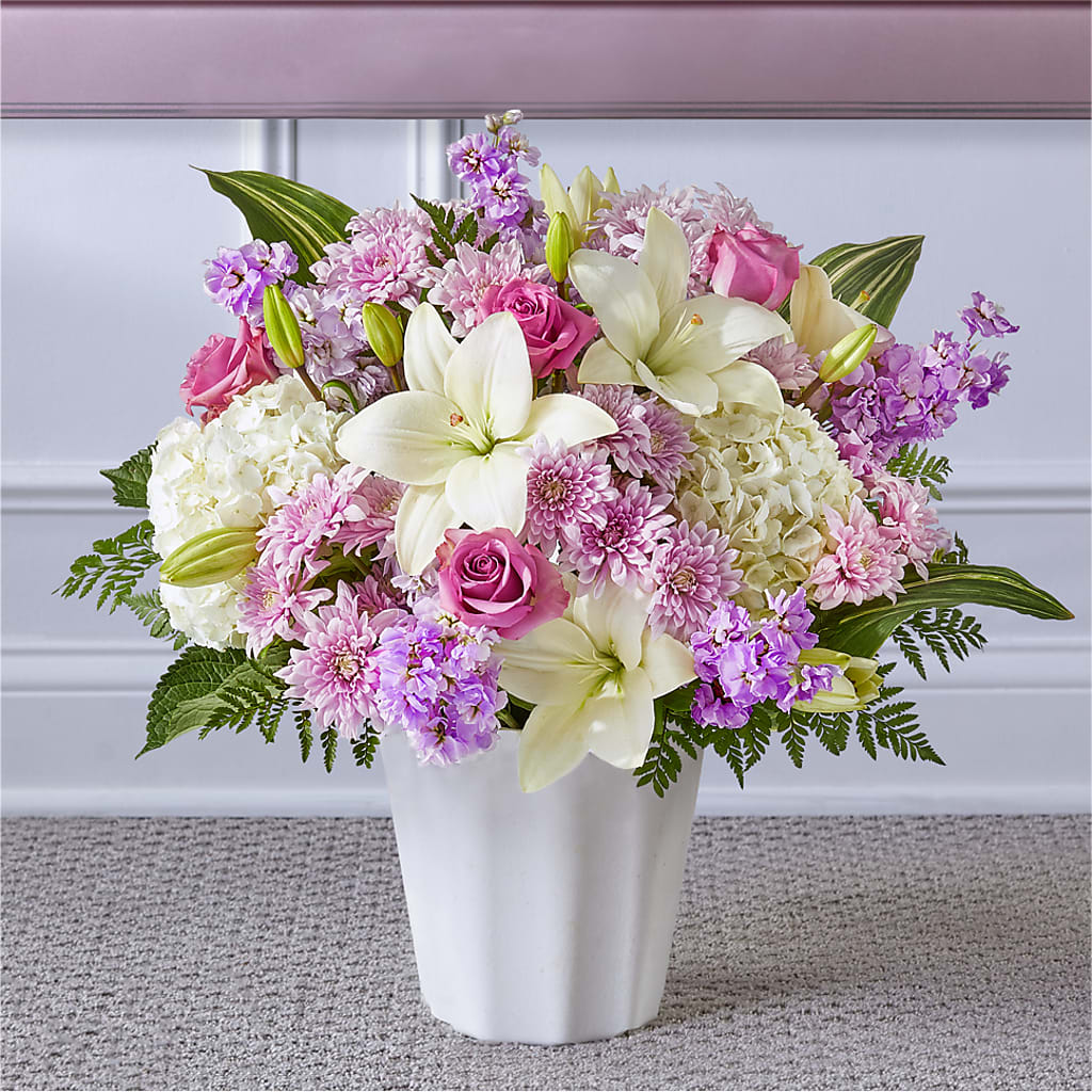 Heaven Sent Floor Basket – Raleighflowerexpress Llc, Holly Springs NC