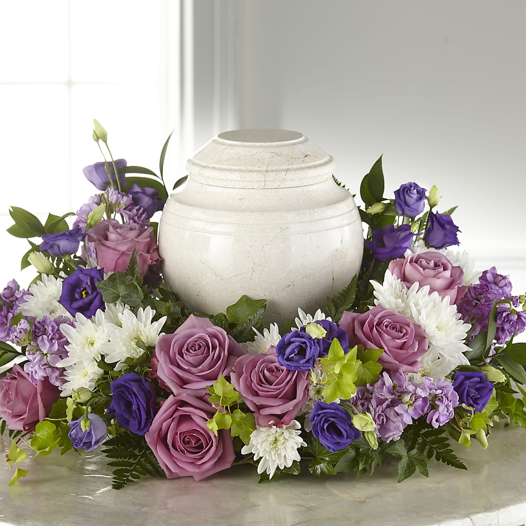 Blooming Sympathy Cremation Adornment – Raleighflowerexpress Llc, Holly Springs NC