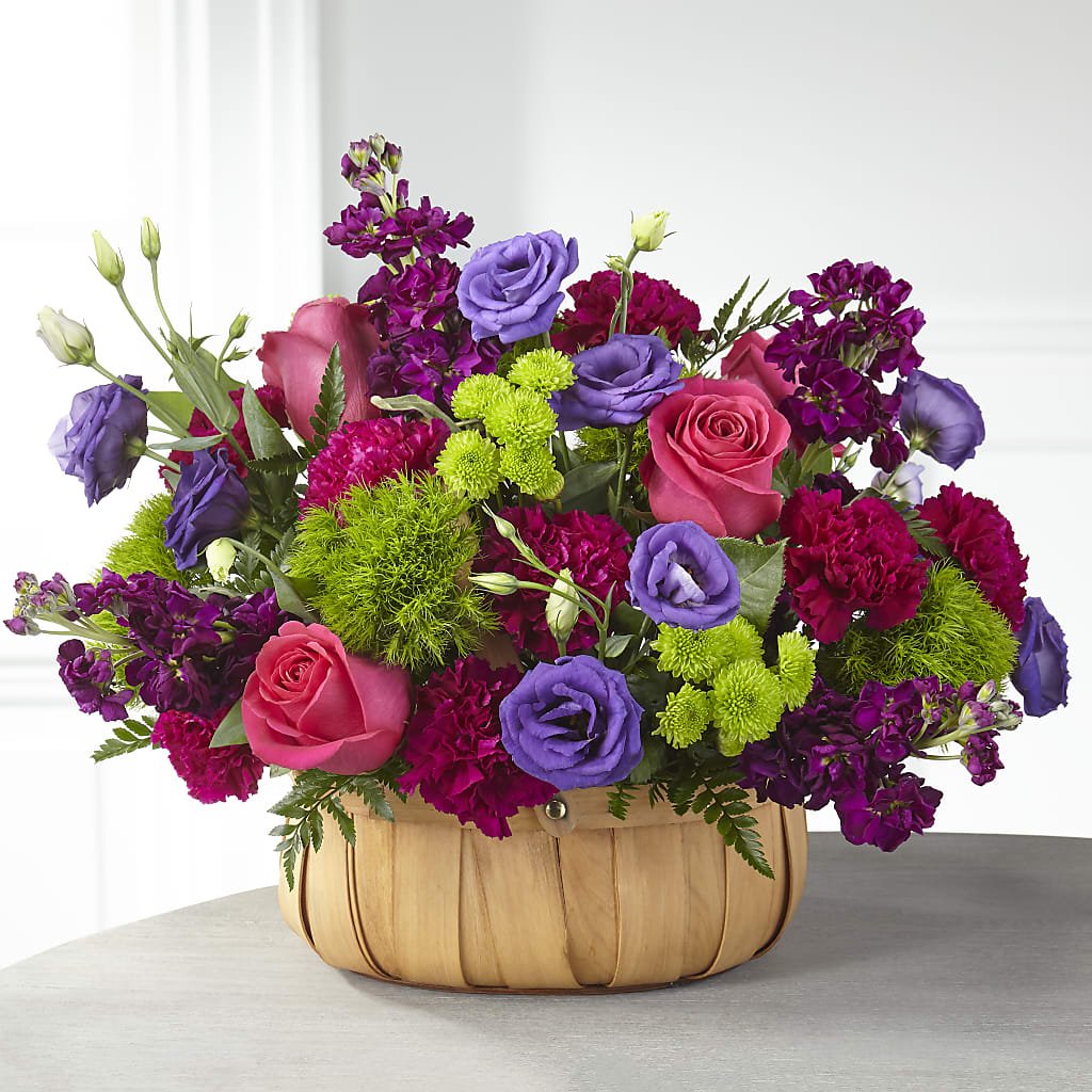 Serene Sanctuary Basket – Raleighflowerexpress Llc, Holly Springs NC