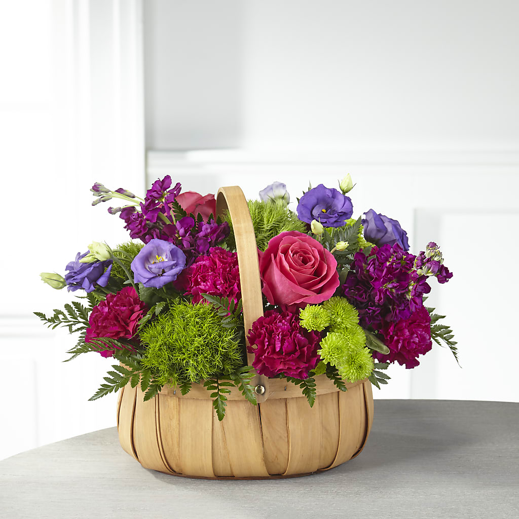 Serene Sanctuary Basket – Raleighflowerexpress Llc, Holly Springs NC