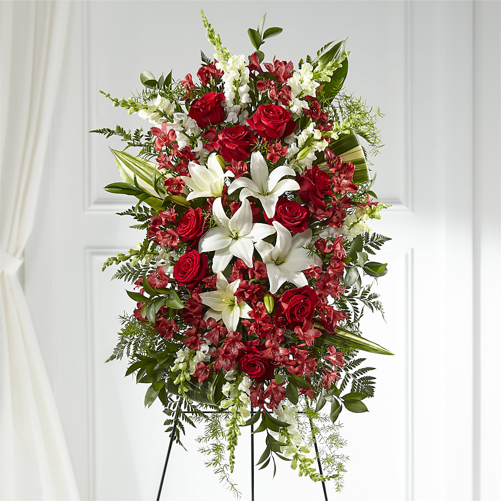 Everlasting Memory Standing Spray – Raleighflowerexpress Llc, Holly Springs NC