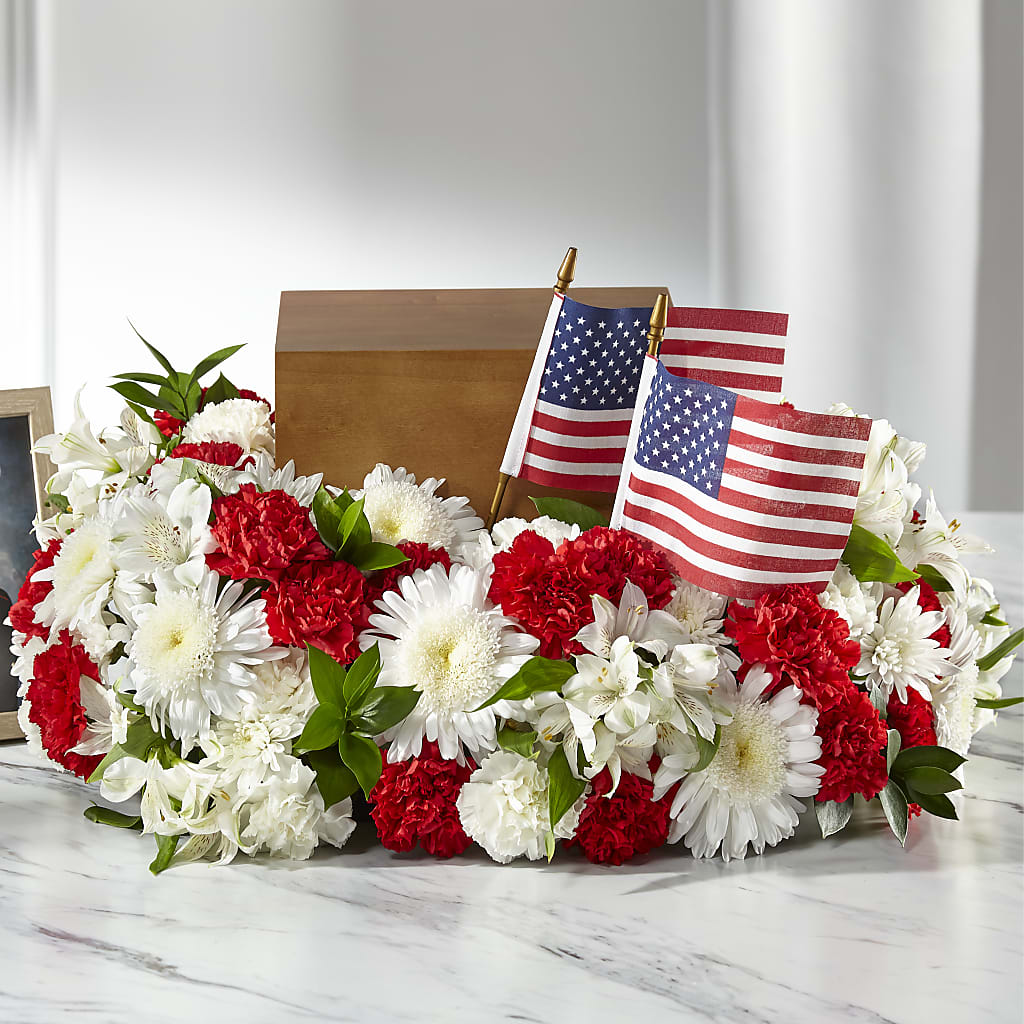 Spirit of Patriotism Cremation Adornment – Raleighflowerexpress Llc, Holly Springs NC