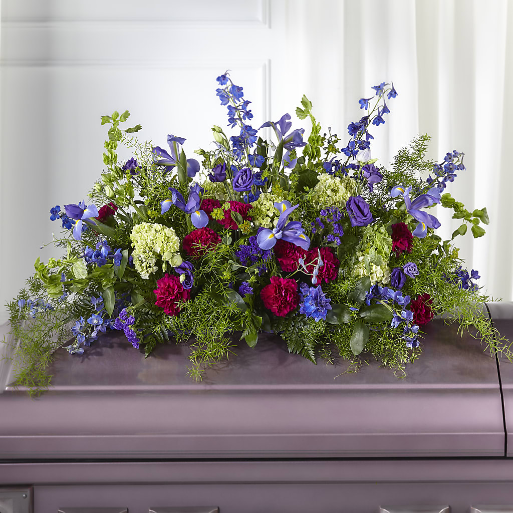 Always Treasured Casket Spray – Raleighflowerexpress Llc, Holly Springs NC