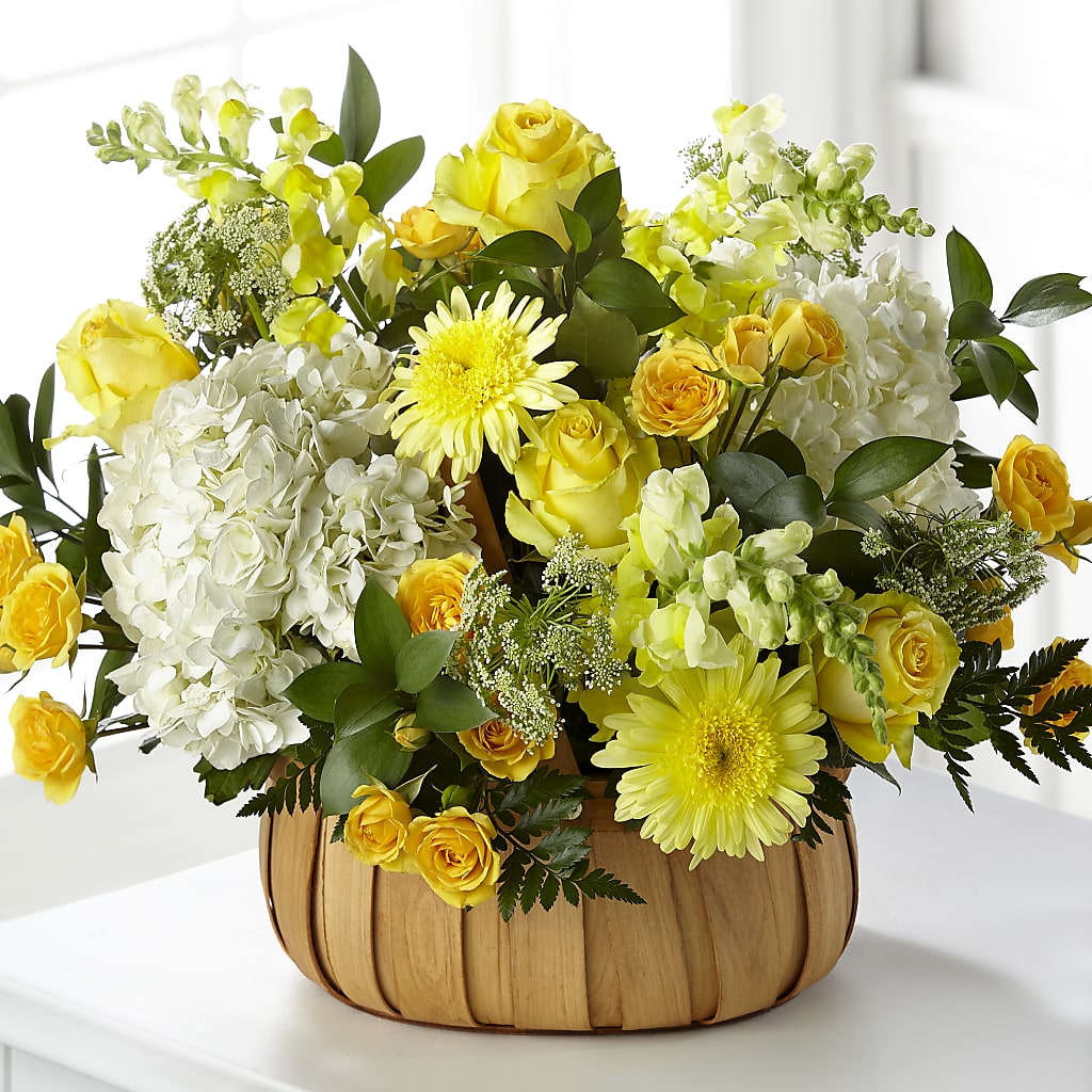 Rustic Remembrance Basket – Raleighflowerexpress Llc, Holly Springs NC