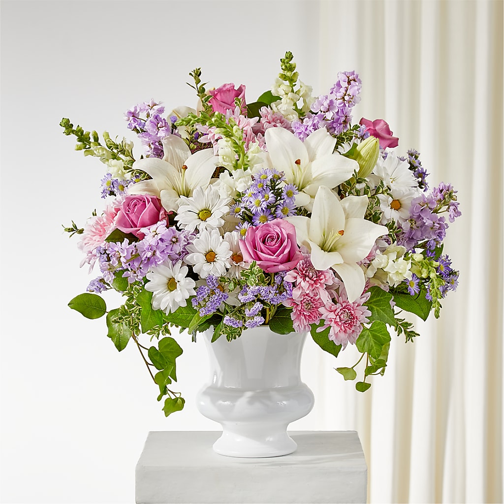 Remarkable Life Urn Arrangement – Raleighflowerexpress Llc, Holly Springs NC
