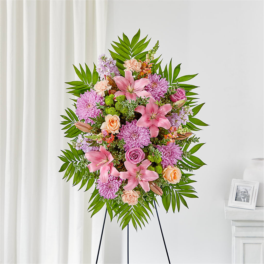 Love & Light Standing Spray – Raleighflowerexpress Llc, Holly Springs NC