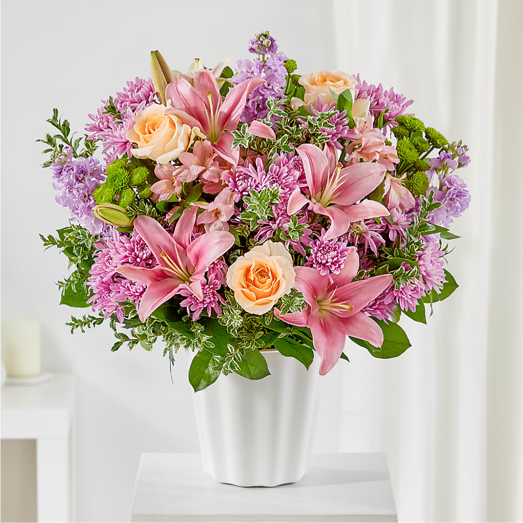 Supportive Embrace Tabletop Basket – Raleighflowerexpress Llc, Holly Springs NC