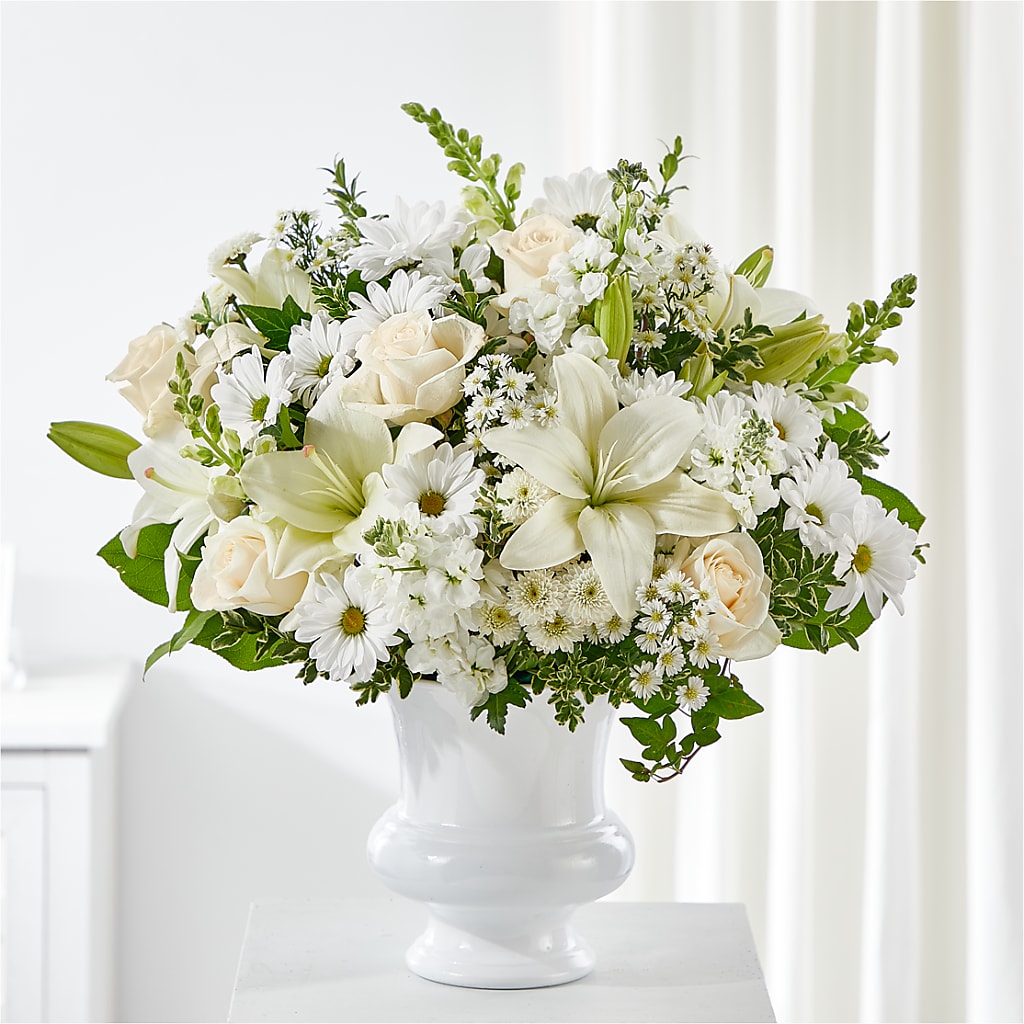 Uplifting Urn Arrangement – Raleighflowerexpress Llc, Holly Springs NC