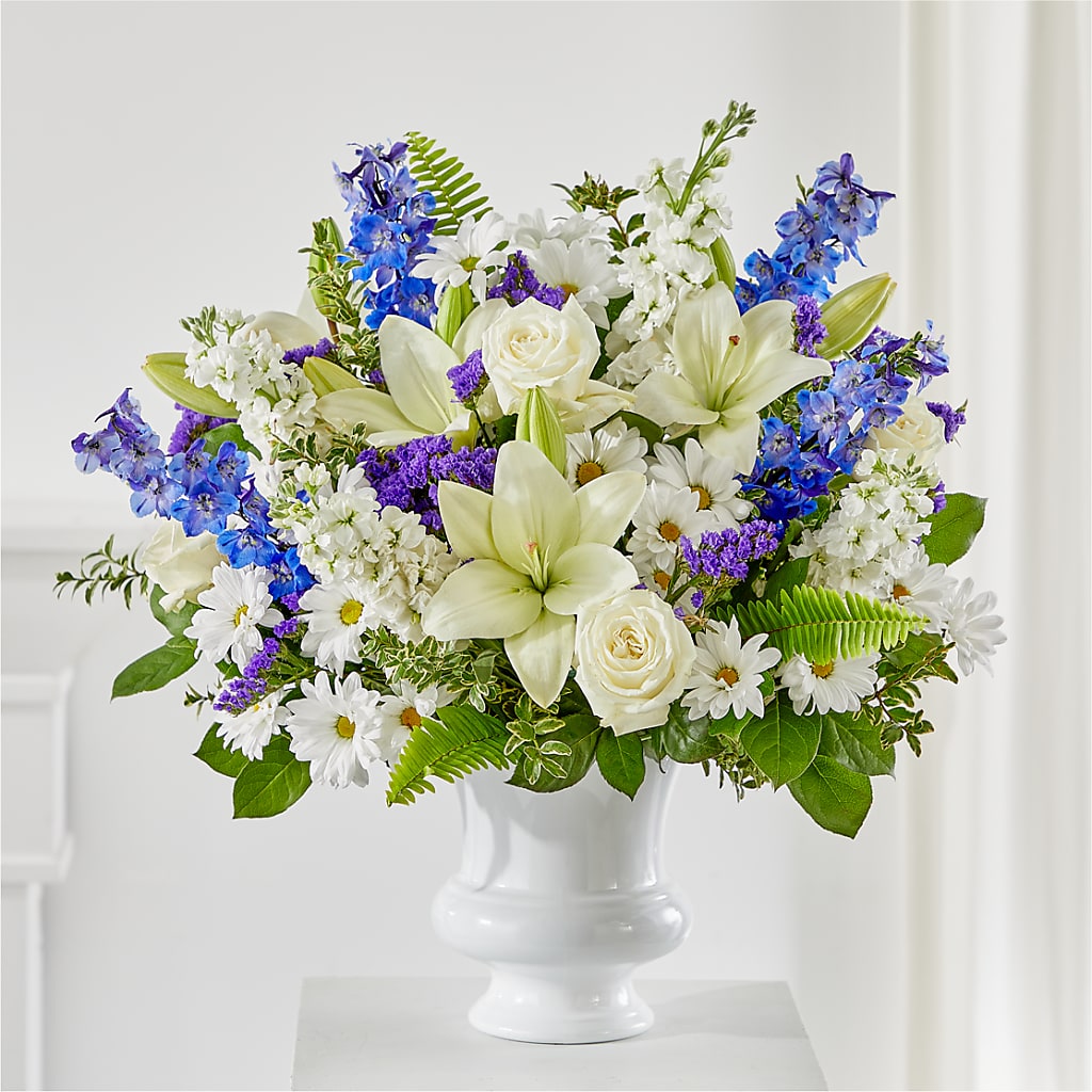 Expressions of Hope Urn Arrangement – Raleighflowerexpress Llc, Holly Springs NC