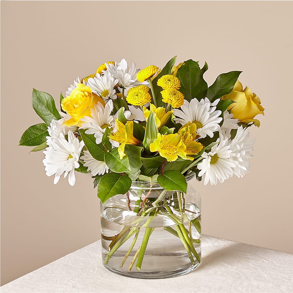 Sunny Sentiments Bouquet – Raleighflowerexpress Llc, Holly Springs NC