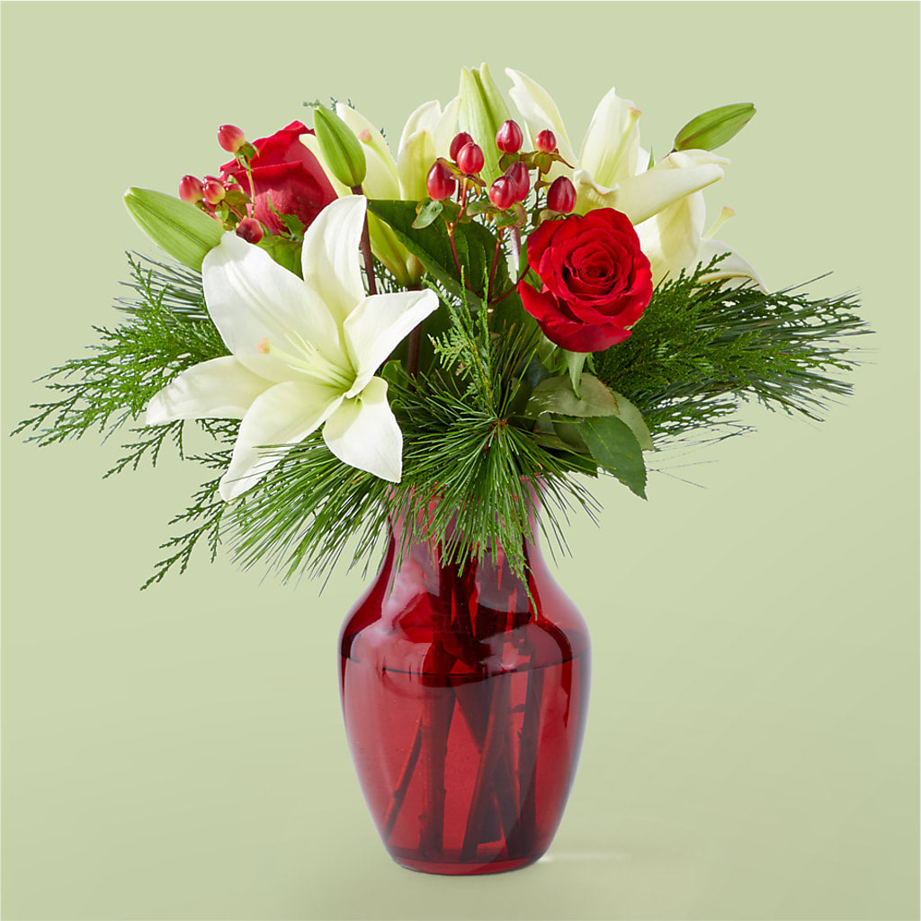 Evergreen Delight Bouquet – Raleighflowerexpress Llc, Holly Springs NC