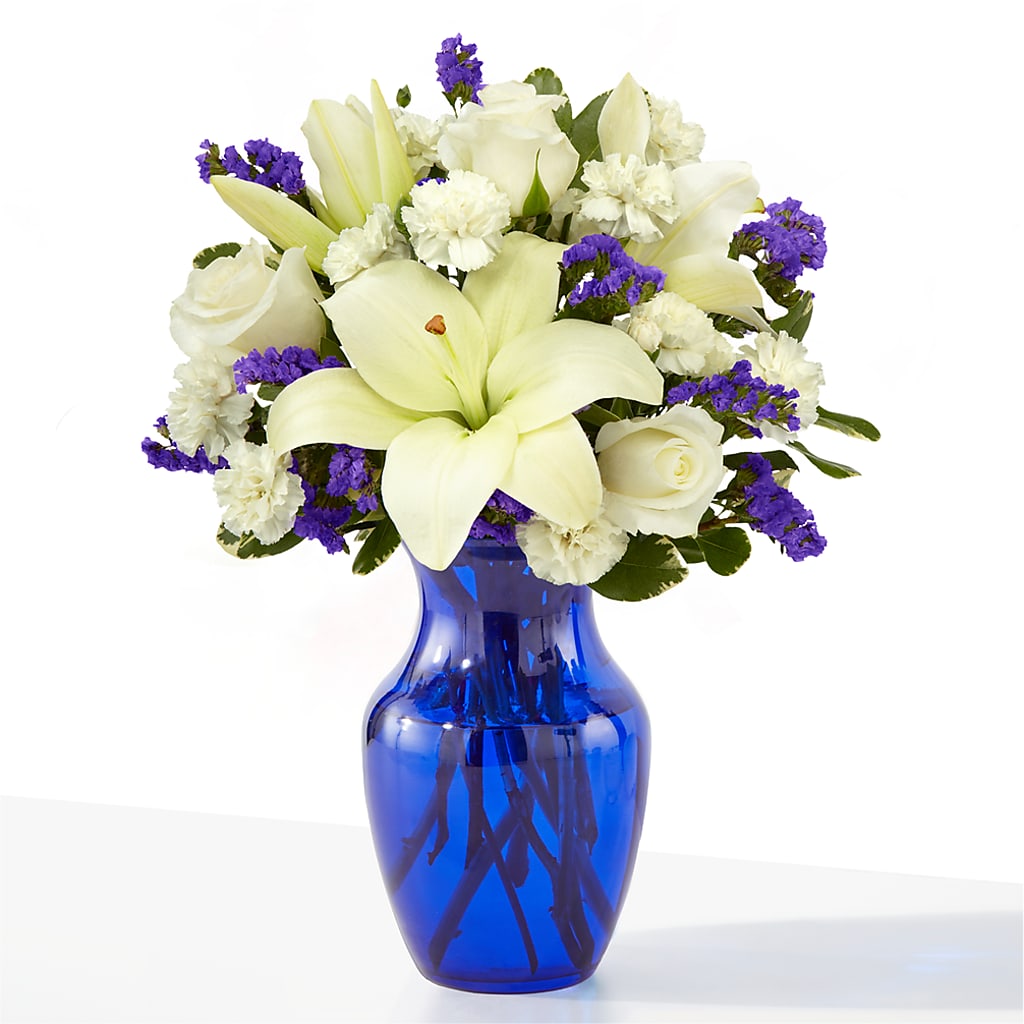 Sapphire Rush Bouquet – Raleighflowerexpress Llc, Holly Springs NC