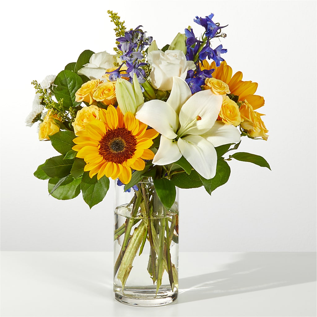 Wonderfully Sunny Bouquet – Raleighflowerexpress Llc, Holly Springs NC