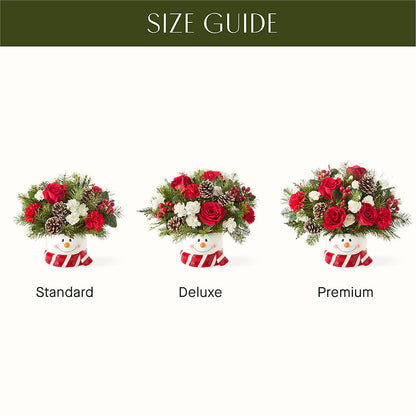 Jolly Snowman Bouquet –  Raleighflowerexpress Llc, Holly Springs NC