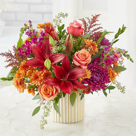 Burgundy Landscape Bouquet –  Raleighflowerexpress Llc, Holly Springs NC