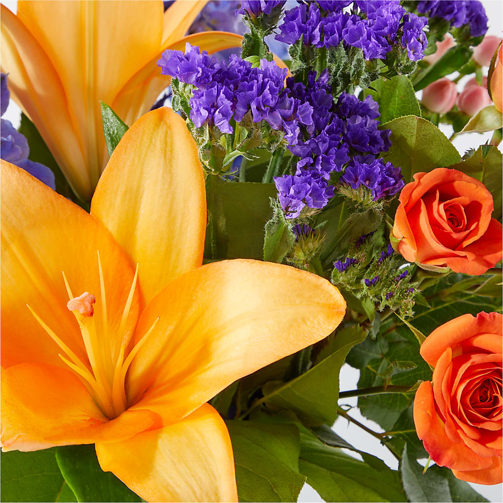 Radiant Citrus Bouquet –  Raleighflowerexpress Llc, Holly Springs NC