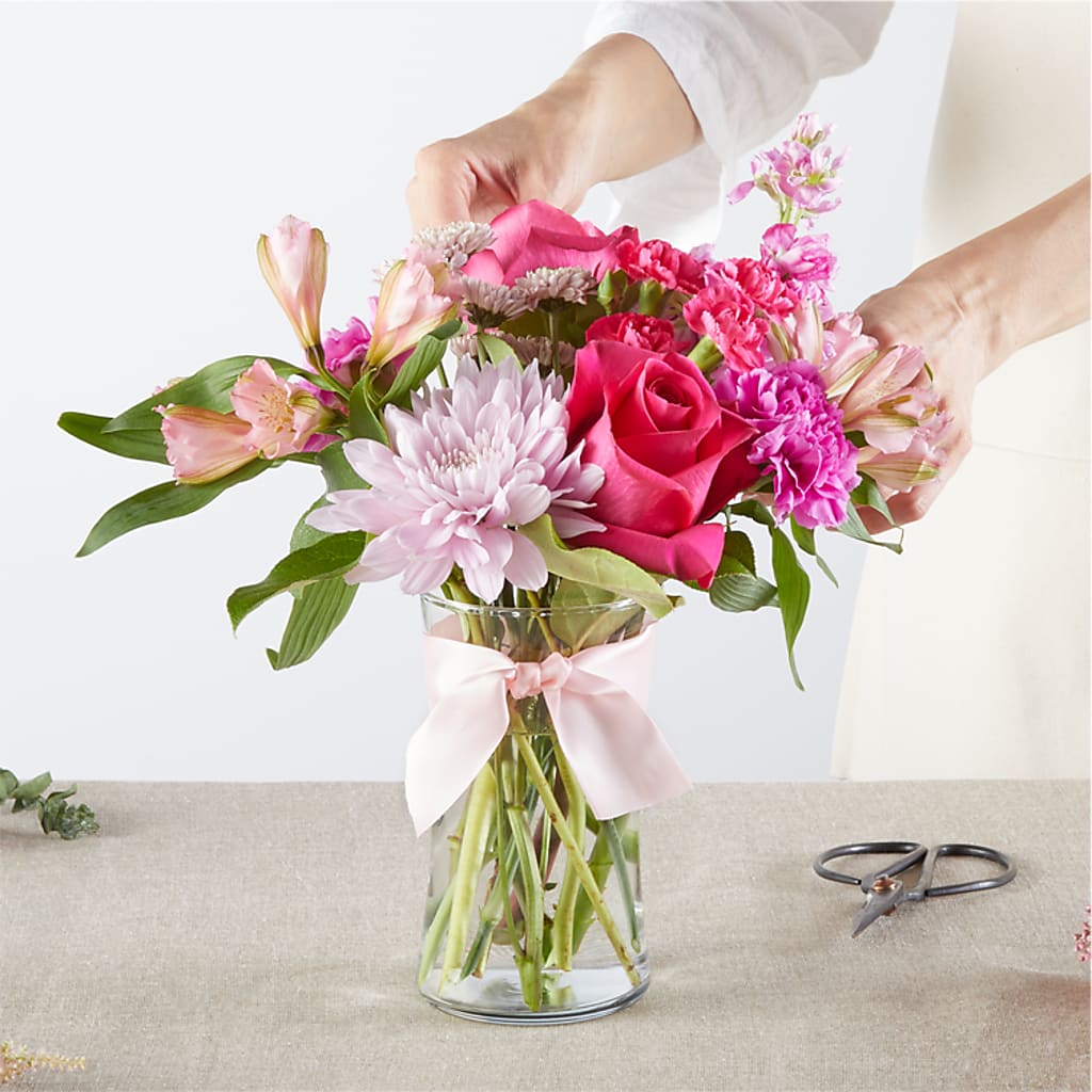 Pink Ribbon - A Florist Original –  Raleighflowerexpress Llc, Holly Springs NC