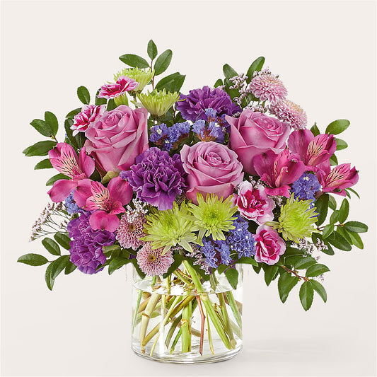 Glass Half Full Bouquet –  Raleighflowerexpress Llc, Holly Springs NC