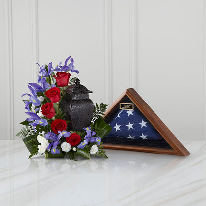 Patriotic Tribute Arrangement –  Raleighflowerexpress Llc, Holly Springs NC
