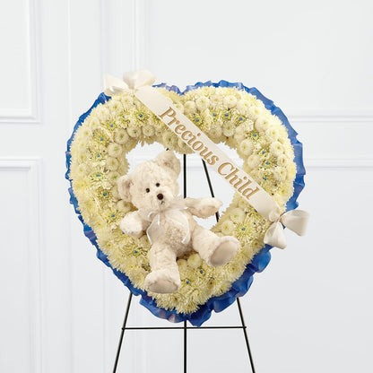 Precious Child Standing Heart –  Raleighflowerexpress Llc, Holly Springs NC