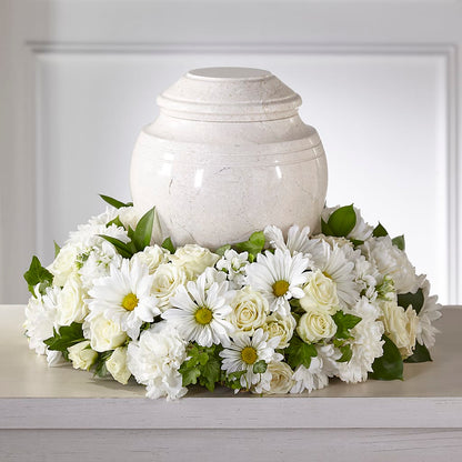 Ivory Gardens Cremation Adornment –  Raleighflowerexpress Llc, Holly Springs NC