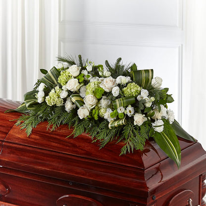 Hopeful Gesture Casket Spray –  Raleighflowerexpress Llc, Holly Springs NC