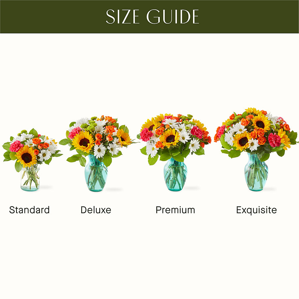 Sun-drenched Blooms Bouquet –  Raleighflowerexpress Llc, Holly Springs NC