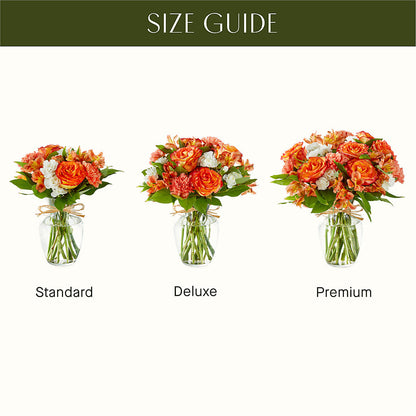Apricot Glow Bouquet –  Raleighflowerexpress Llc, Holly Springs NC