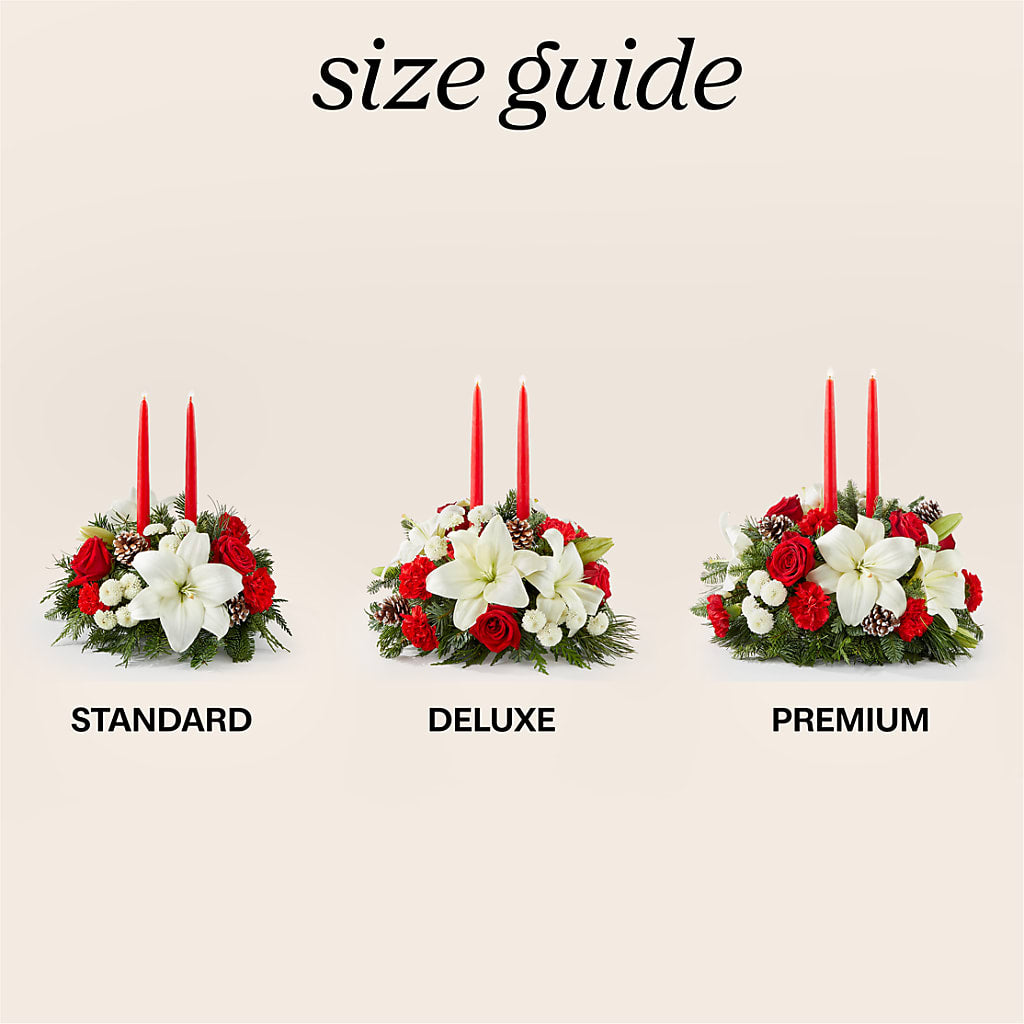 Seasonal Festivities Centerpiece –  Raleighflowerexpress Llc, Holly Springs NC