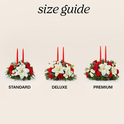 Seasonal Festivities Centerpiece –  Raleighflowerexpress Llc, Holly Springs NC
