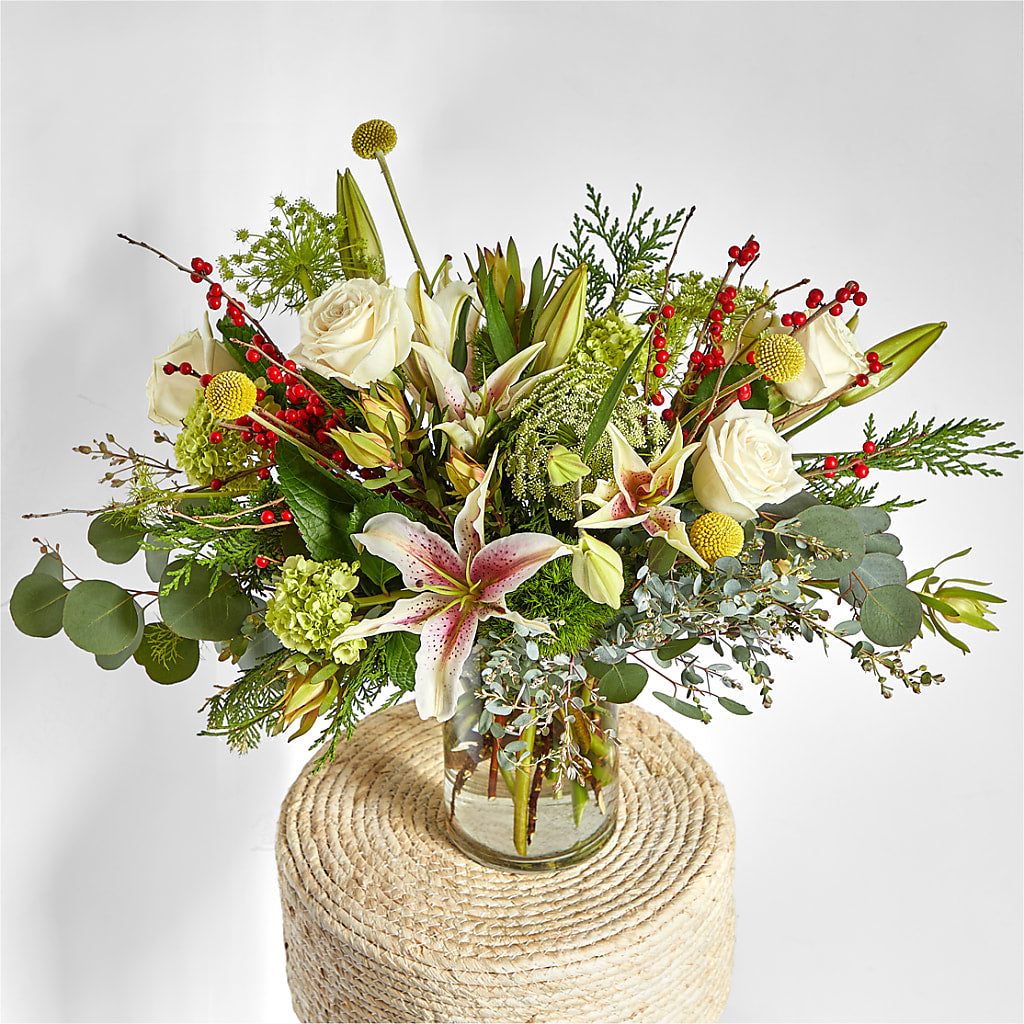 Berry & Bright Bouquet –  Raleighflowerexpress Llc, Holly Springs NC