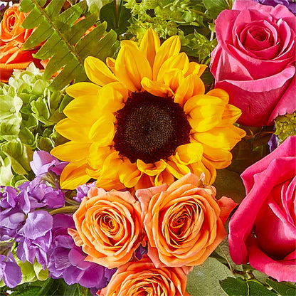 Vibrant Greetings Bouquet –  Raleighflowerexpress Llc, Holly Springs NC