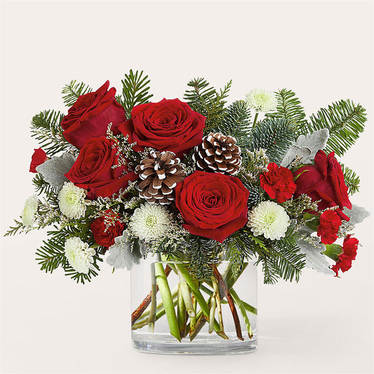 Yule Cheer Bouquet –  Raleighflowerexpress Llc, Holly Springs NC
