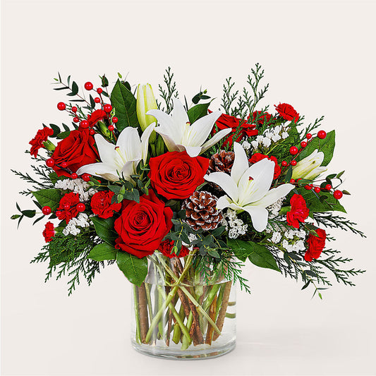 Best in Snow Bouquet –  Raleighflowerexpress Llc, Holly Springs NC