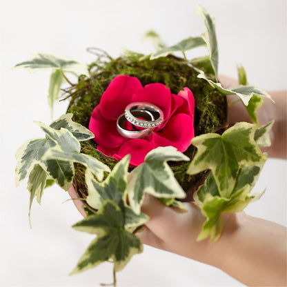 Lila Rose Ring Nest –  Raleighflowerexpress Llc, Holly Springs NC