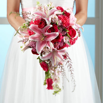Lily & Rose Bouquet –  Raleighflowerexpress Llc, Holly Springs NC